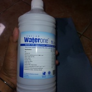 aquadest/aquabidest/water one/steril water/1liter