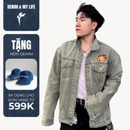 Jacket DENIM & MY LIFE Denim Jean Streetwear (AK02)