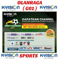 Paket Olahraga G01 K-Vision Bromo Gol Optus LG Sat Kartenz Gardiner