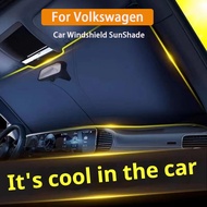 For Golf 7 MK7 Tiguan MK2 SEAT Ateca Leon FR 2 Ibiza Octavia A7 Car Windshield SunShade Cover Sun Pr