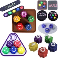 5pcs/set Korean Gonggi Stone Game 5pcs/set Gonggi Squid Game Gonggi Jackstone Game