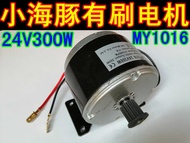 Little Dolphin electric vehicle with brush 24V 300W535 synchronous belt motor Lingying MY1016