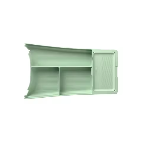 For Beijing BJ40 2026 Lower Center Console Silicone Storage Box Glasses Holder Car Mod Parts