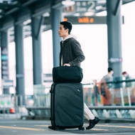 【DOUGHNUT】15吋 防潑水 大後背包 Sturdy 多格層 男背包-黑 ACT