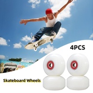 4-Wheel Skateboard Wheels with Bearings Blank Conical Skateboard Wheels with Bearings Blank Conical 