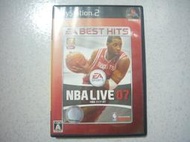 【~嘟嘟電玩屋~】PS2 日版光碟 ~ NBA   LIVE  07（BEST 版）