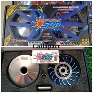 SUN PULLEY SET + DRIVEFACE | MIO M3 - SOUL125 - GEAR - FAZZIO