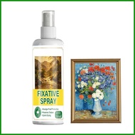 Fixative Spray for Art 120ml Paint Protectant Pencil Drawings Fixative Spray for Painting Crafts Art