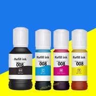 For Epson 008 Ink Bottle Set for L15150 L15160 G100 G200 G300 G400 L6550, L6460, L6490, M15140 ink E