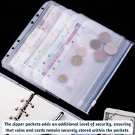 CURRENCY ORGANISER - Currency zip folder file organizer Cover ONLY (Loose Leaf w zipper must add on)