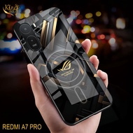 Glossy Glass Softcase for REDMI A7 PRO - Casing REDMIhp A7 PRO - Protective Case hp - K77