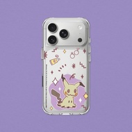 Clear 抗黃化透明防摔手機殼∣寶可夢/暖色系列-謎擬Q