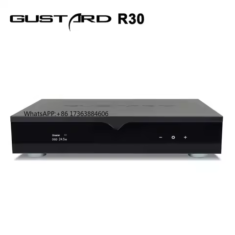 Gustard R30 Fully Discrete R2R Network Streaming DAC DSD PCM768K IIS FPGA NOS Triple Digital Filter 