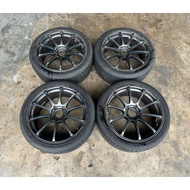 Advan Racing RS JDM 18X8J 5X114.3 ET45 Sport Rim Made in Japan 🇯🇵