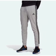 [Garansi] Qdidas Essentials 3 Strips Sweatpants Slim Fit Grey