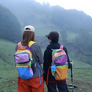 New Style Men Women Contrast Color 16L Backpack Mountaineering Outdoor Sports Bag Fashion