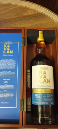 Kavalan Solist Pedro Ximénez 葛瑪蘭經典獨奏PX雪梨桶威士忌原酒單一麥芽威士忌750ml