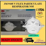 3M 9105 V Flex N95 Particulate Respirator (1 BOX of 50PCS)
