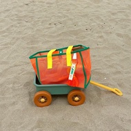 กระเป๋าสะพายไหล่ตาข่ายชายหาดของเด็กเกาหลีเก็บของเล่นของเด็กจุได้เยอะกระเป๋าเก็บ Shop5782528แบบ Swmming สำหรับเดินทาง