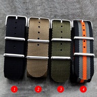 Boutique Nylon Strap NATO NATO Style Strap 18MM/20MM/22MM/24MM Quick-Drying Watch Strap Accessories