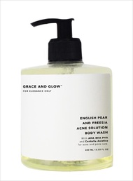 GRACE AND GLOW ENGLISH PEAR ACNE SOLUTION BODY WASH 400ML