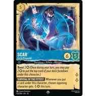 Disney Lorcana Scar - Eerily Prepared 153 - Whispers in the Well