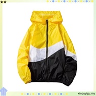 0396 HENRY Unisex Jacket Couple men women plus size sports sunscreen jacket windbreaker jaket sukan 