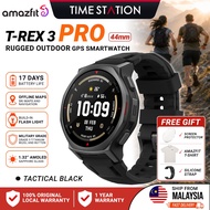 AMAZFIT T-Rex 3 Pro Amazfit Watch 44mm 48mm Smart Watch Jam Running Hiking GPS Smartwatch amazefit H