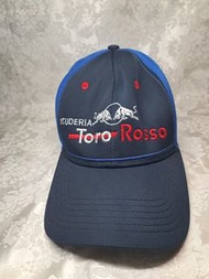 F1 2018 紅牛二隊 Toro Rosso Honda 官方賽車帽/棒球帽 (卡西歐 Casio Edifice 贊助款) 絕版收藏，Scuderia Toro Rosso F1 賽車帽 Edif