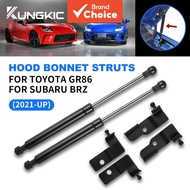 KUNGKIC For Subaru BRZ Toyota GR86 2022-2026 Hydraulic Support Rod Hood Bonnet Struts Engine Cover S