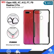 Case Oppo A5s Oppo A7 Oppo A7x Oppo A11K Oppo A12 Oppo F7 Oppo F9 Soft Hard TPU Transparent Cover