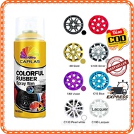 Carlas Rubber Cat Sticker Velg Mobil Body Velek Motor Paint ~o~ Cat Karet Stiker Bisa Dikelupas Pilo