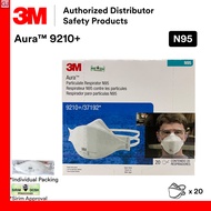 3M Aura™ 9210+ Premium N95 Particulate Disposable Respirator/ Haze Mask/ Dust Mask/ Non-oil Base Par
