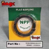 Npp Clutch Plate Lining Grand Legenda Supra 15100-GN500-004