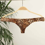 G String Pria motif Leopard dan Army celana dalam Thong macan tutul tentara model fashion