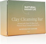 Organic Clay Soap Bar - Cleansing Facial and Body Wash, With Rare Earth Mineral Clay and Olive Oil for Purifying, Clarifying and Lightening Hyperpigmentation on Skin - Helps Improve Acne, Dermatitis,