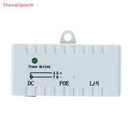 [Thevatipoem] 12V - 48V Passive POE injector for IP Camera VoIP Phone Netwrok AP device HOT
