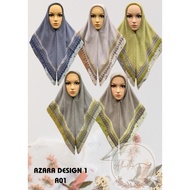 TUDUNG BAWAL PRINTED - AZARA