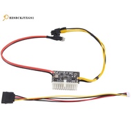 High Power 300W 12V DC5.5X2.5MM Input DC-ATX PSU Pico ATX Switch Mining PSU 24Pin MINI ITX DC ATX 12