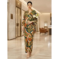 This Month’s Top Pick 2-Piece Muslimah Kurung Dress Set - Adjustable Straps, Loose Fit, Long Sleeves