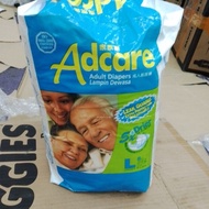 Adcare adult Diapers Lampin Dewas L 8piss