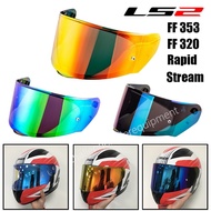 【2024NEW】LS2 Visor Lens Fit For FF353 FF328 FF320 FF800 LS2 Rapid/Stream Helmet LS2 FF353 Visor Lens