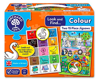 ORCHARD TOYS LOOK & FIND PUZZLES - COLOUR จิ๊กซอว์ เรียนรู้สี ฝึกการสังเกต ลิขสิทธิ์แท้ นำเข้าจากอัง
