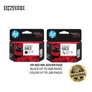 HP 683 INK CARTRIDGE FOR PRINTER HP 2989/2988/ 6170 / 6570 [100% ORIGINAL]