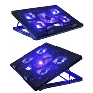 {DVK} S500 Notebook Laptop Cooling Pad Stand Mute 5 Fans Laptop Cooling Pad Fan Notebook