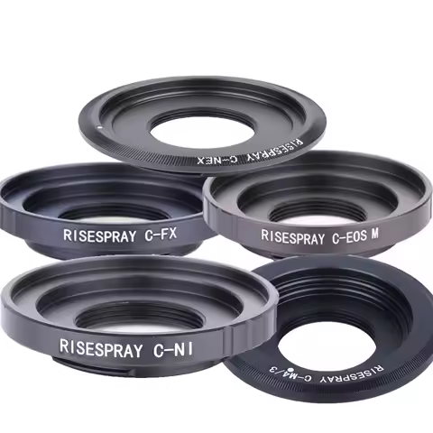 Camera Lens C Mount C-NEX C-M4/3 C-FX C-N1 C-AI.Z adapter ring For Sony Canon EOS .M .R Nikon Fuji O