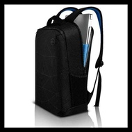 Tas Dell Essential Ransel Backpack Tas punggung Ransel Laptop Bekas Rasa Baru Like New Hitam dan Abstrak/Tas Laptop/Tas Kerja