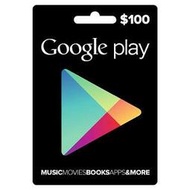 【MK】超商取貨付款-美國 Google Play Gift Card $100 禮物卡 禮品卡 儲值卡 點卡點數卡序號