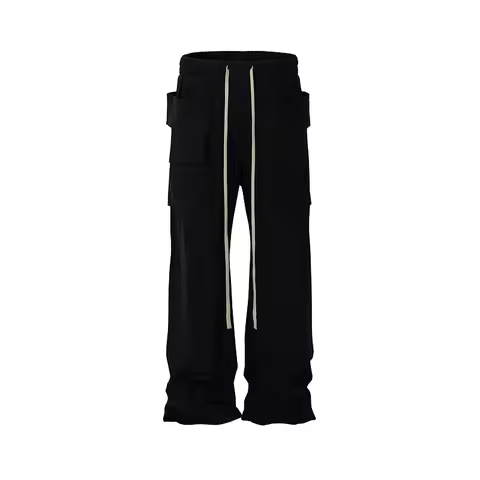 New Men 2024 Rick Tactical Paratrooper Cargo Comfortable Cotton Parkour Sweat Casual Pants Sweatpant