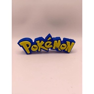Pokémon Pokémon Pokemon Logo Pokemon Logo Stand Three-Dimensional Font Logo Signboard Ornaments